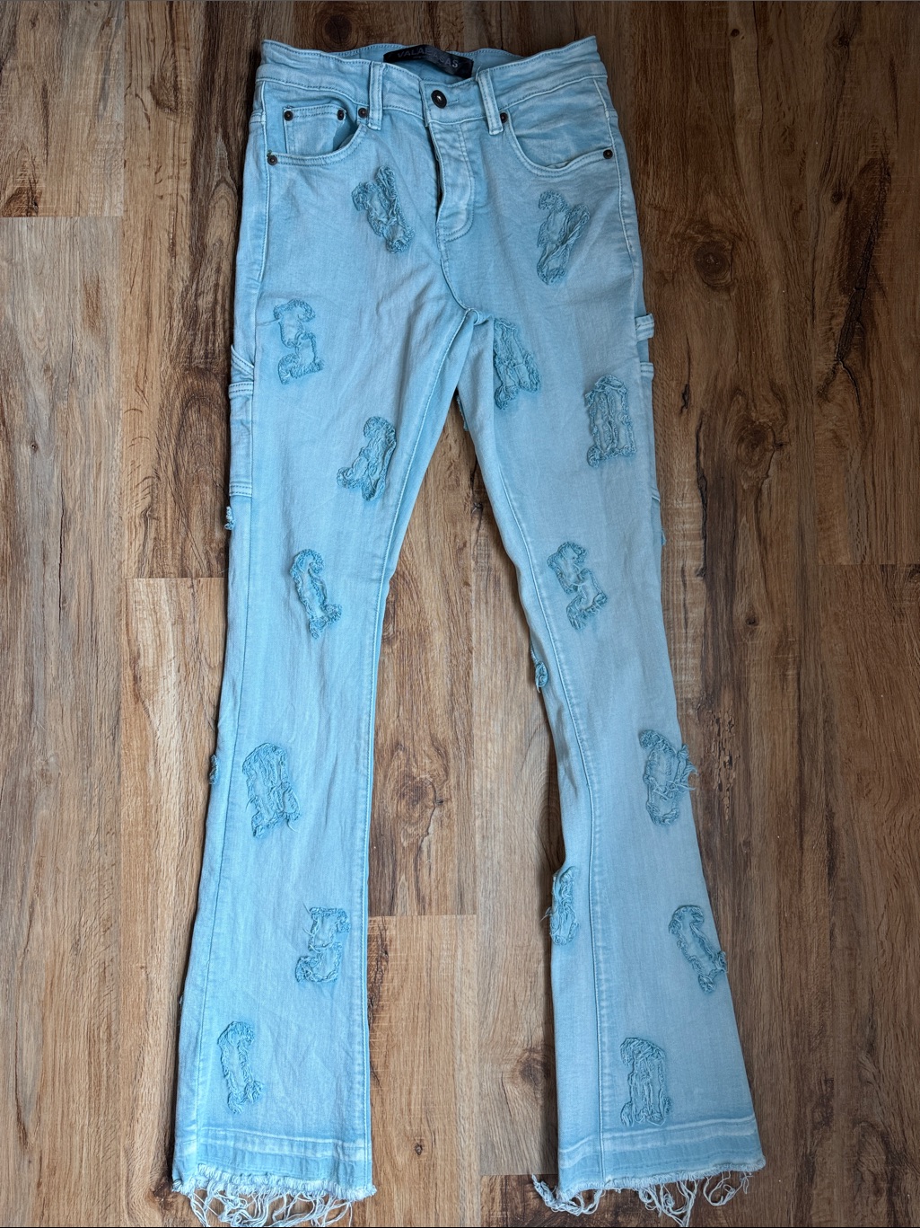 Valabasas Stacked Slim Fit Jeans Size 30x36